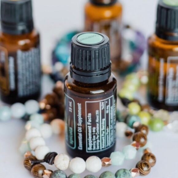 Aromatherapy Lava Stone Handmade Beaded Bracelet - Picture 6 of 6